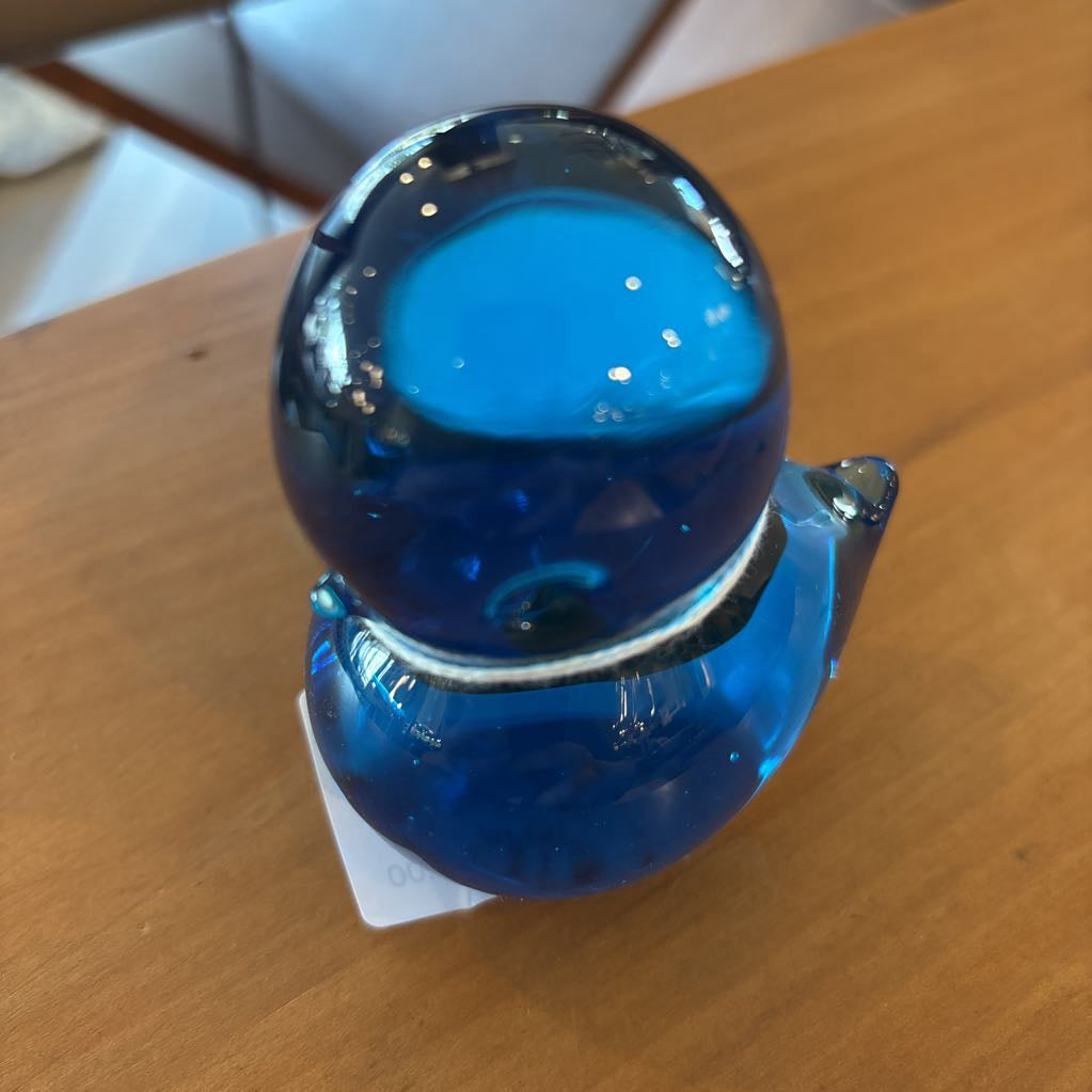 Blue Glass Duckling
