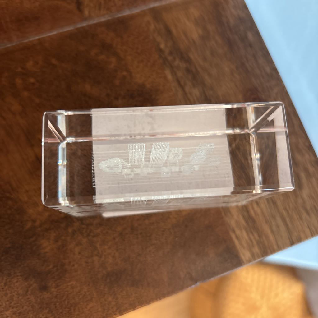 NYC Laser Printed Glass Block SMALLS