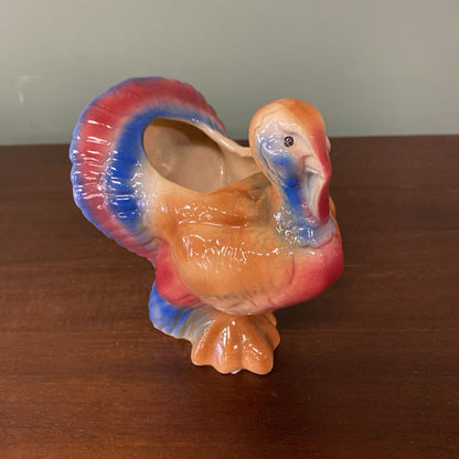 Vintage Turkey Planter
