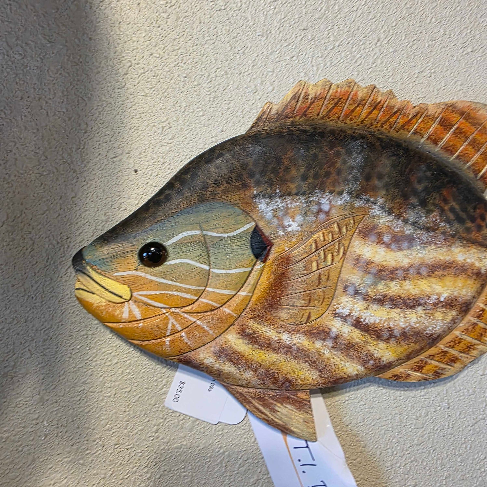 Carved Wood Sunfish SMALLS