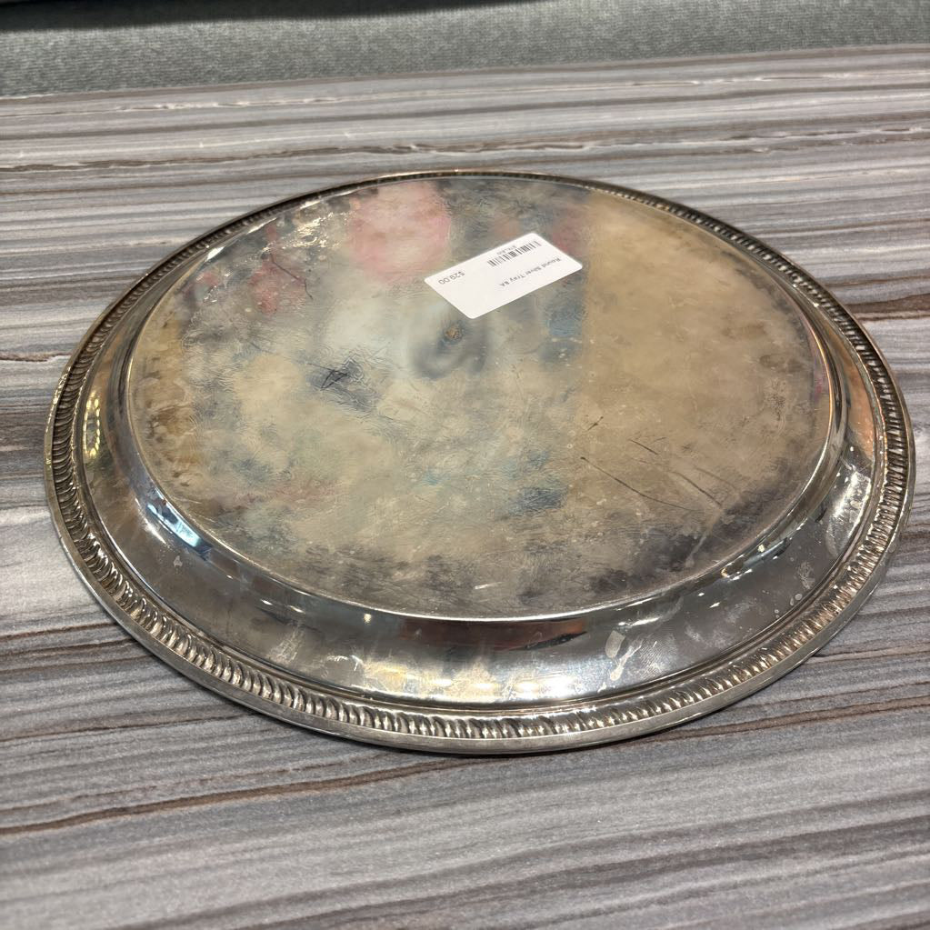 Round Silver Tray SMALLS