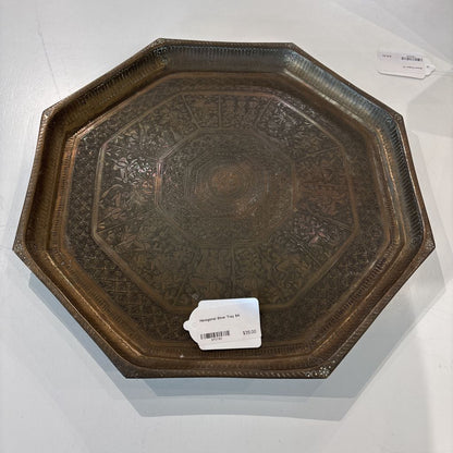 Hexagonal Silver Tray SMALLS