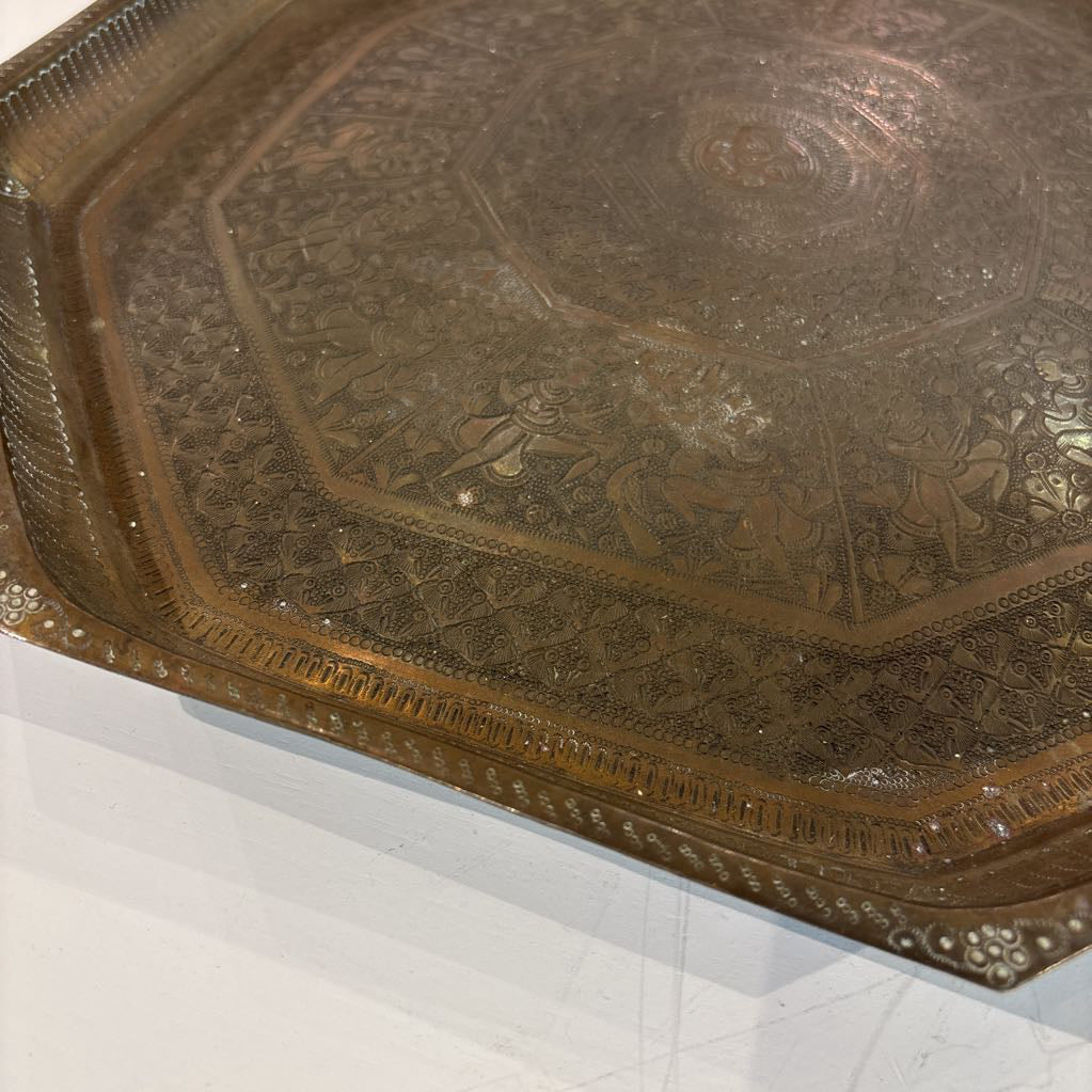 Hexagonal Silver Tray SMALLS