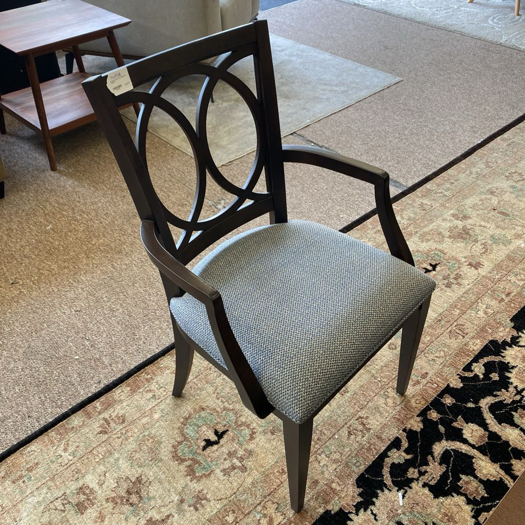 ETHAN ALLEN Cyra Dining Arm Chair C DINING BENCHES