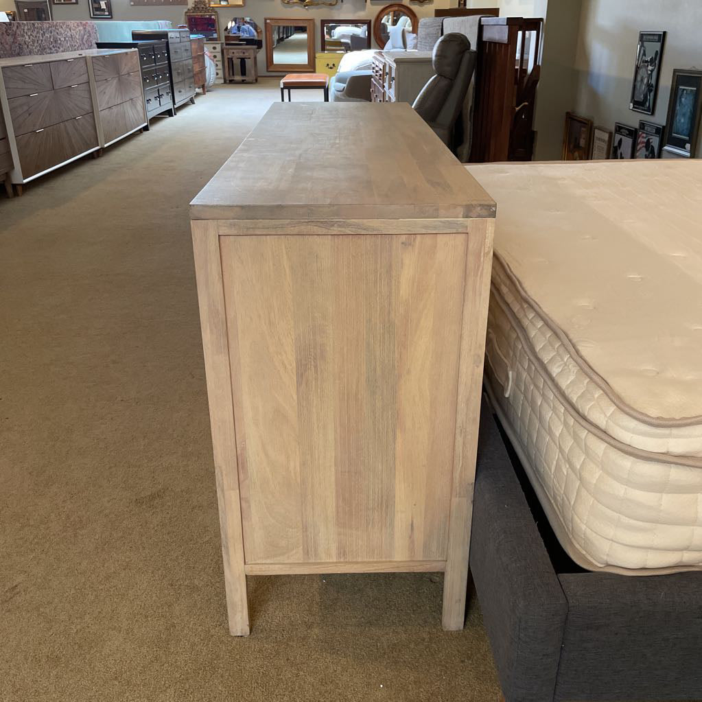 Rattan Front Drawer Lowboy Dresser