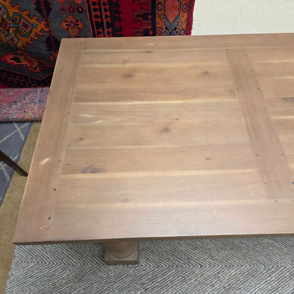RH Salvaged Wood Trestle Dining Table