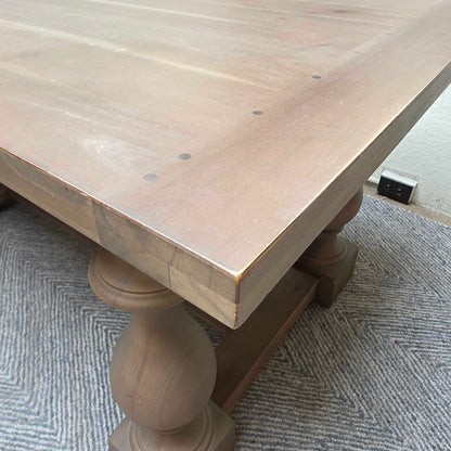RH Salvaged Wood Trestle Dining Table