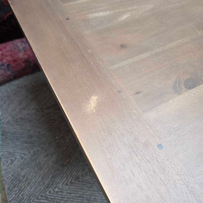 RH Salvaged Wood Trestle Dining Table
