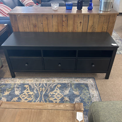 Ikea Dark Wood TV Stand C MEDIA STANDS