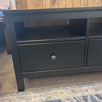 Ikea Dark Wood TV Stand C MEDIA STANDS