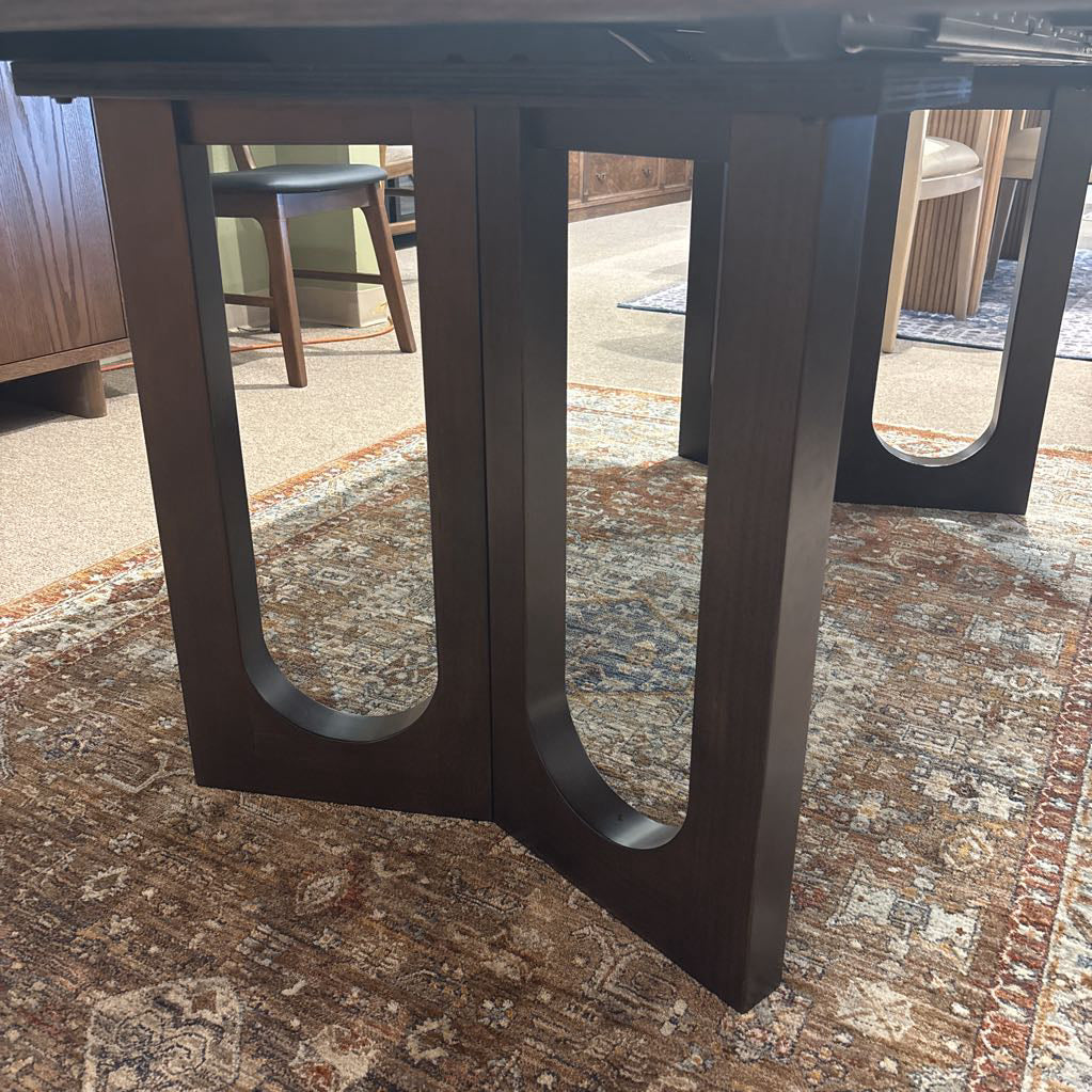 Looped Pedestal Base Extendable Dining Table C DINING TABLES
