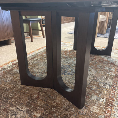 Looped Pedestal Base Extendable Dining Table C DINING TABLES
