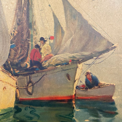 Vintage Ships Print