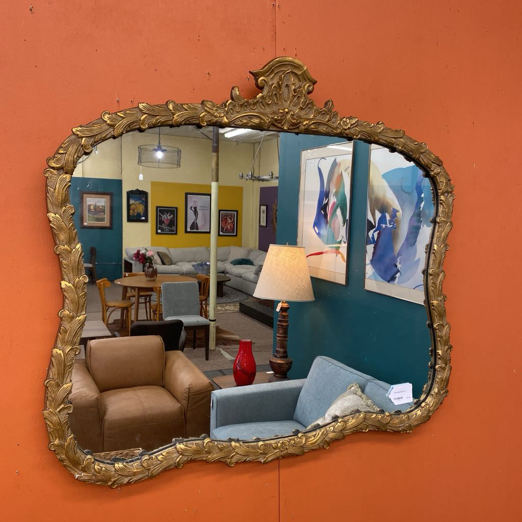 Ornate Gilded Mirror