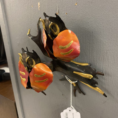 Metal Owls Relief Art