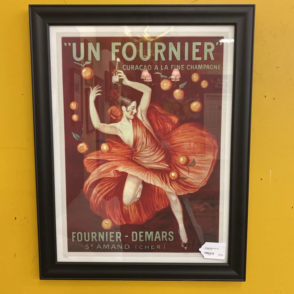 Vintage Repro Poster UN FOURNIER