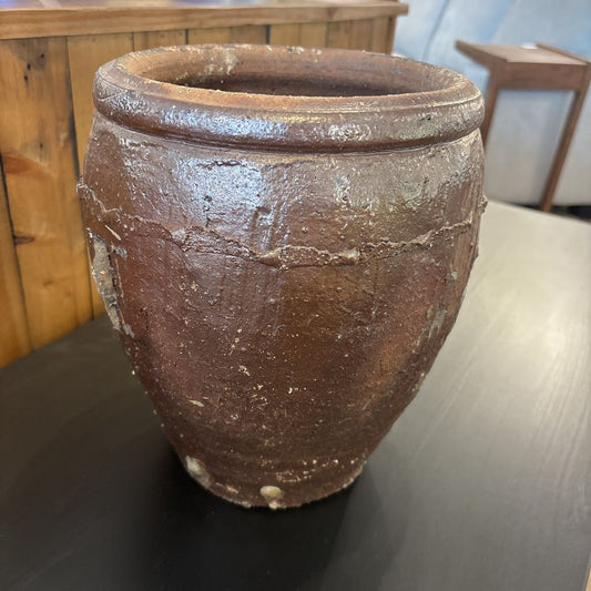 Dark Brown Terracotta Vase SMALLS