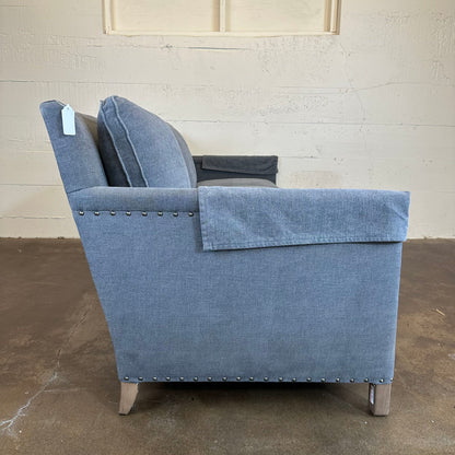 Grey 3 Seat Sofa w/ Down Cushions