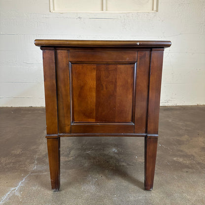 Traditional 3 Drawer Desk w/ Power