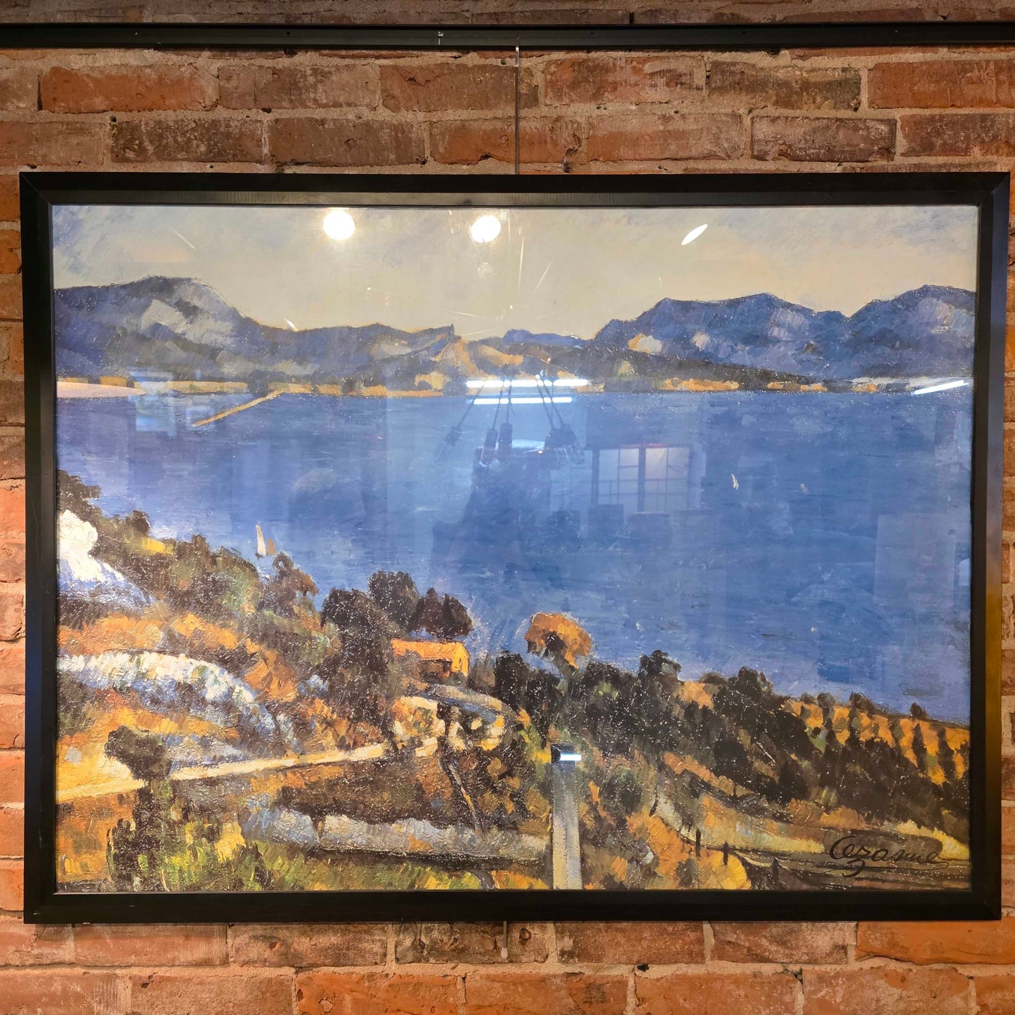 PAUL CEZANNE - "The Bay of Marseille, Seen From L'Estaque"