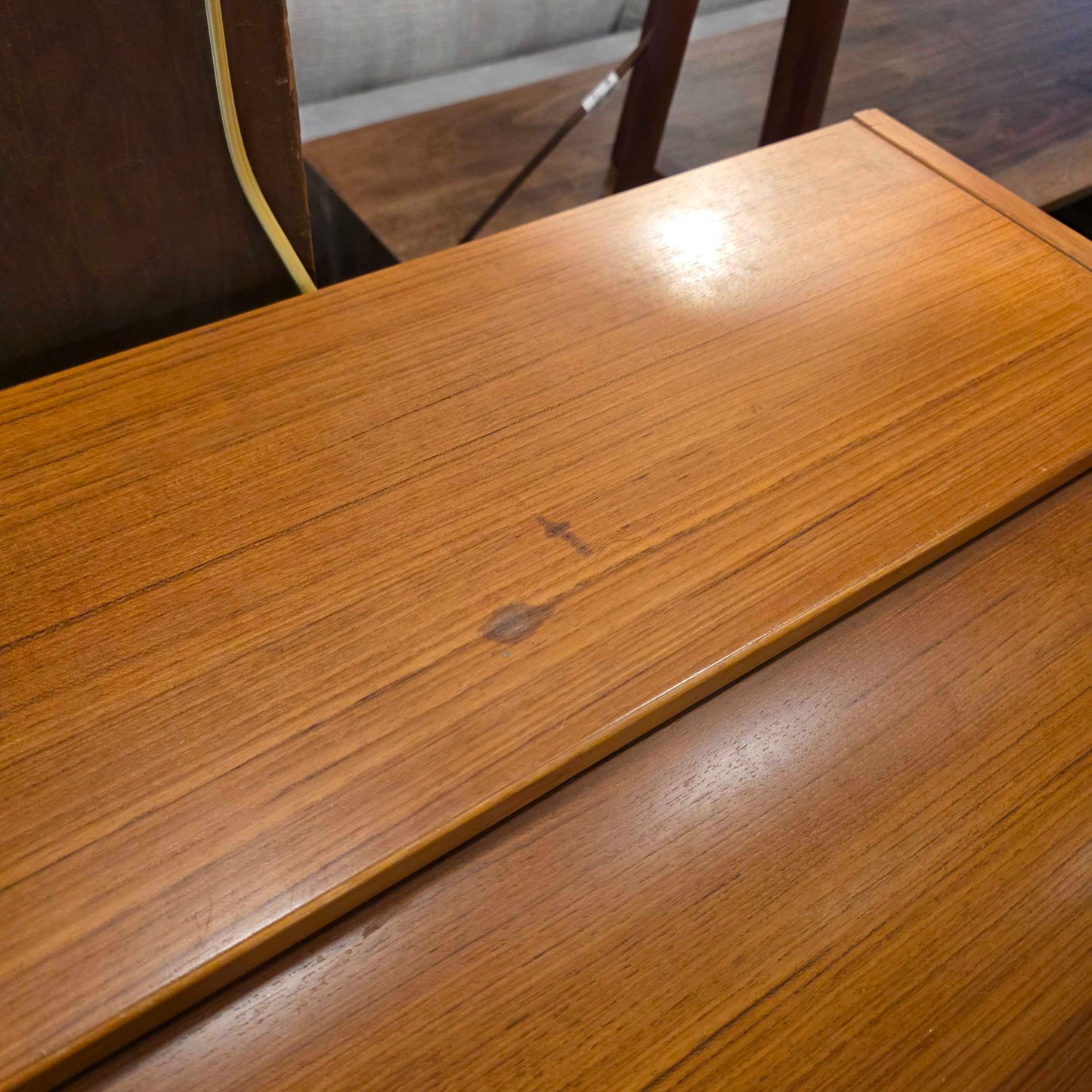 MCM Teak RollTop Desk