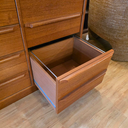 MCM Teak RollTop Desk