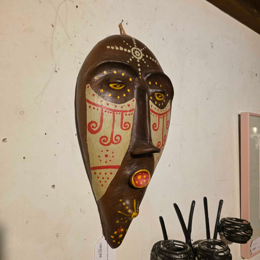 Clay Painted Chilean Mask