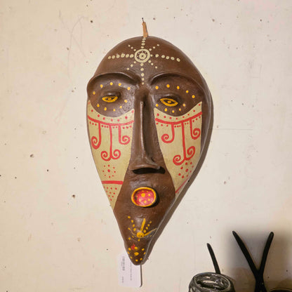 Clay Painted Chilean Mask