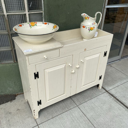 Antique Bucks County Washstand C CABINETS