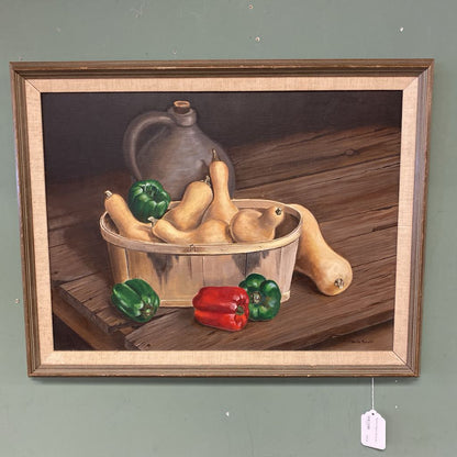 Squash & Peppers Still Life