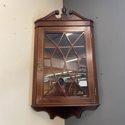 Large Traditional Wall Hung Curio Cabinet C CABINETS