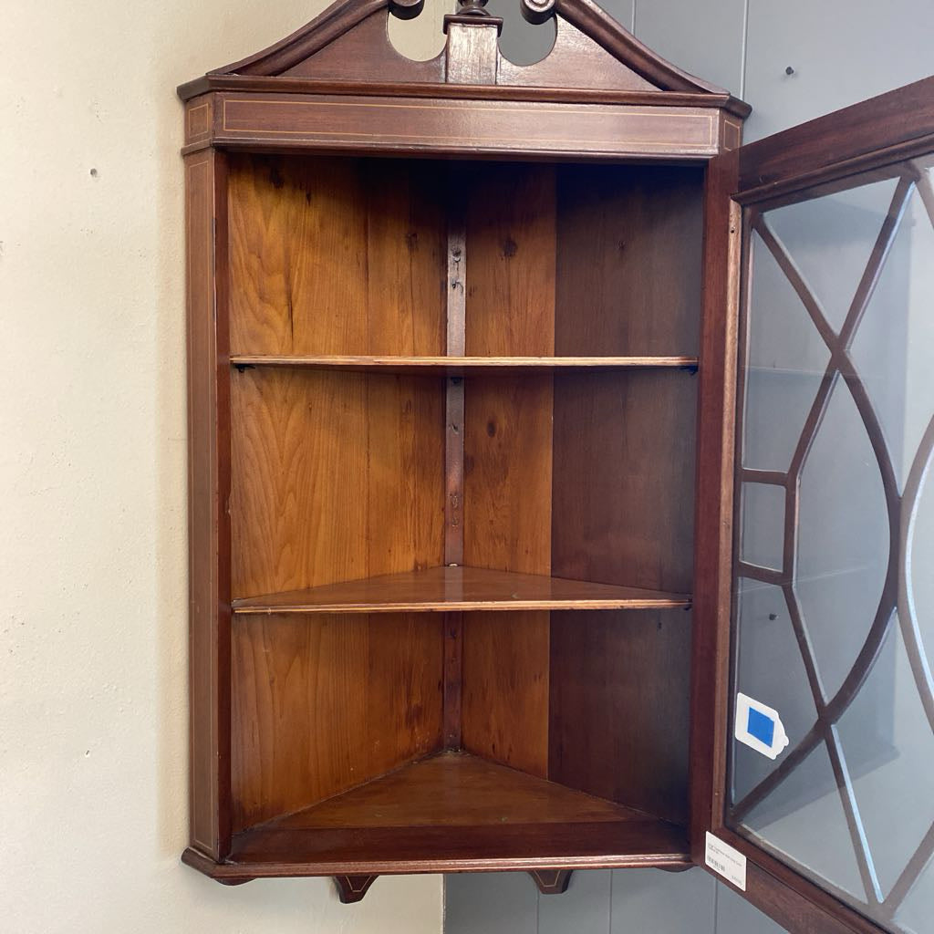 Large Traditional Wall Hung Curio Cabinet C CABINETS