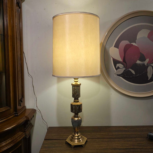 Korean Brass Lamp