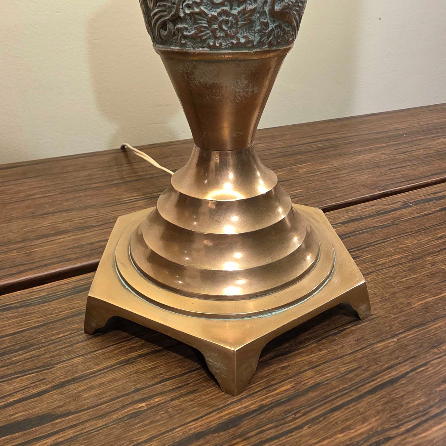 Korean Brass Lamp