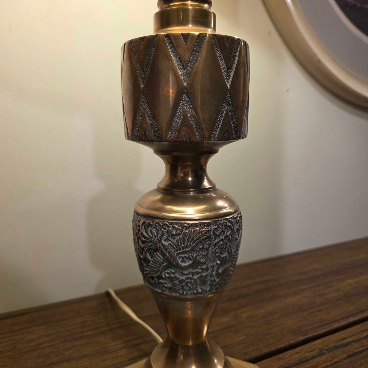 Korean Brass Lamp
