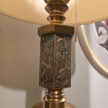 Korean Brass Lamp