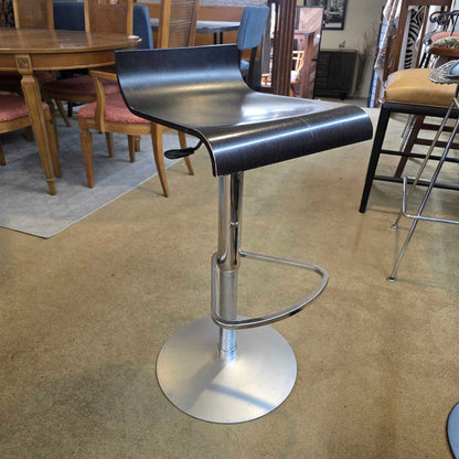 Contemporary Wood Sear Metal Adjustable Stool C STOOLS