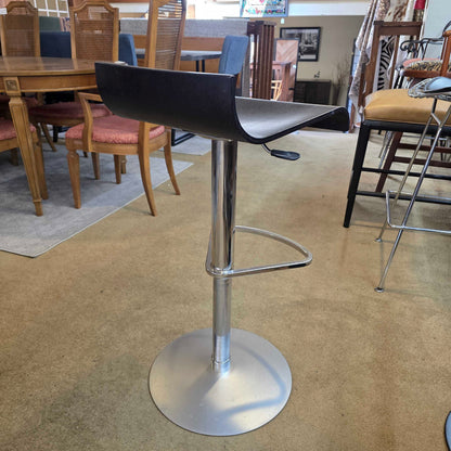Contemporary Wood Sear Metal Adjustable Stool C STOOLS