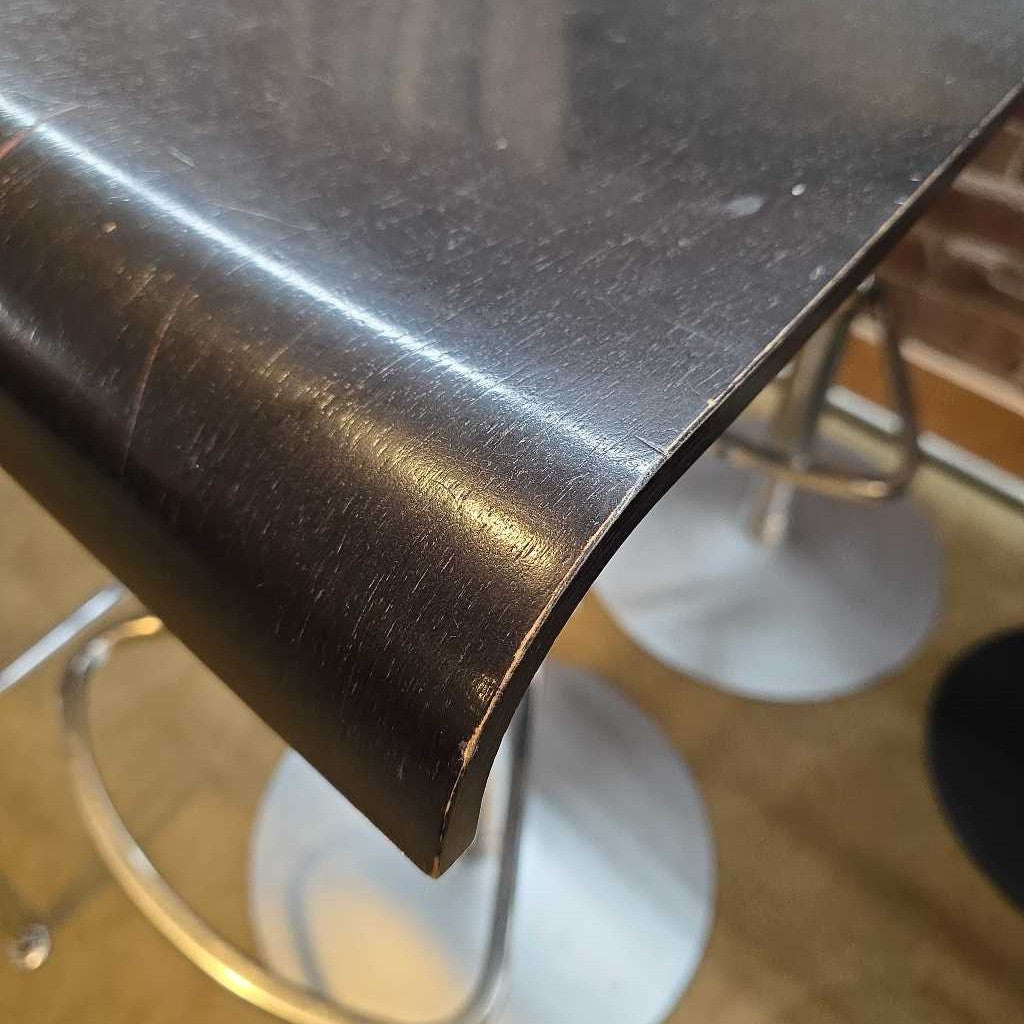 Contemporary Wood Sear Metal Adjustable Stool C STOOLS