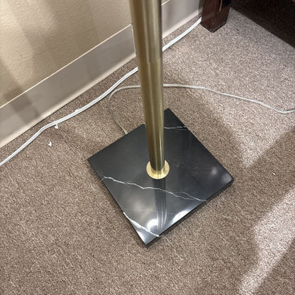Brass Atomic Floor Lamp