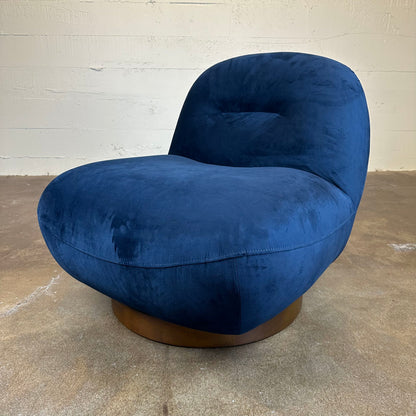 Matapi Navy Accent Chair U ACCENT CHAIRS