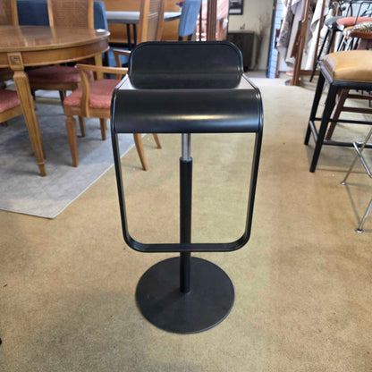 La Palma Black Adjustable Contemporary Stool C STOOLS
