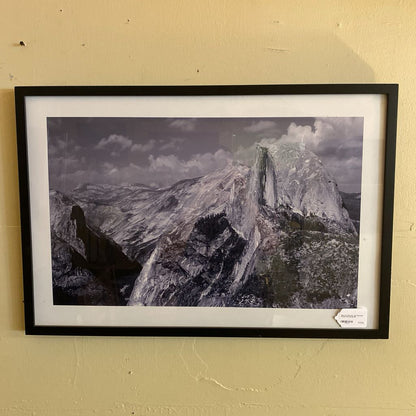 Black & White EL CAP Mountain Range Photograph ART