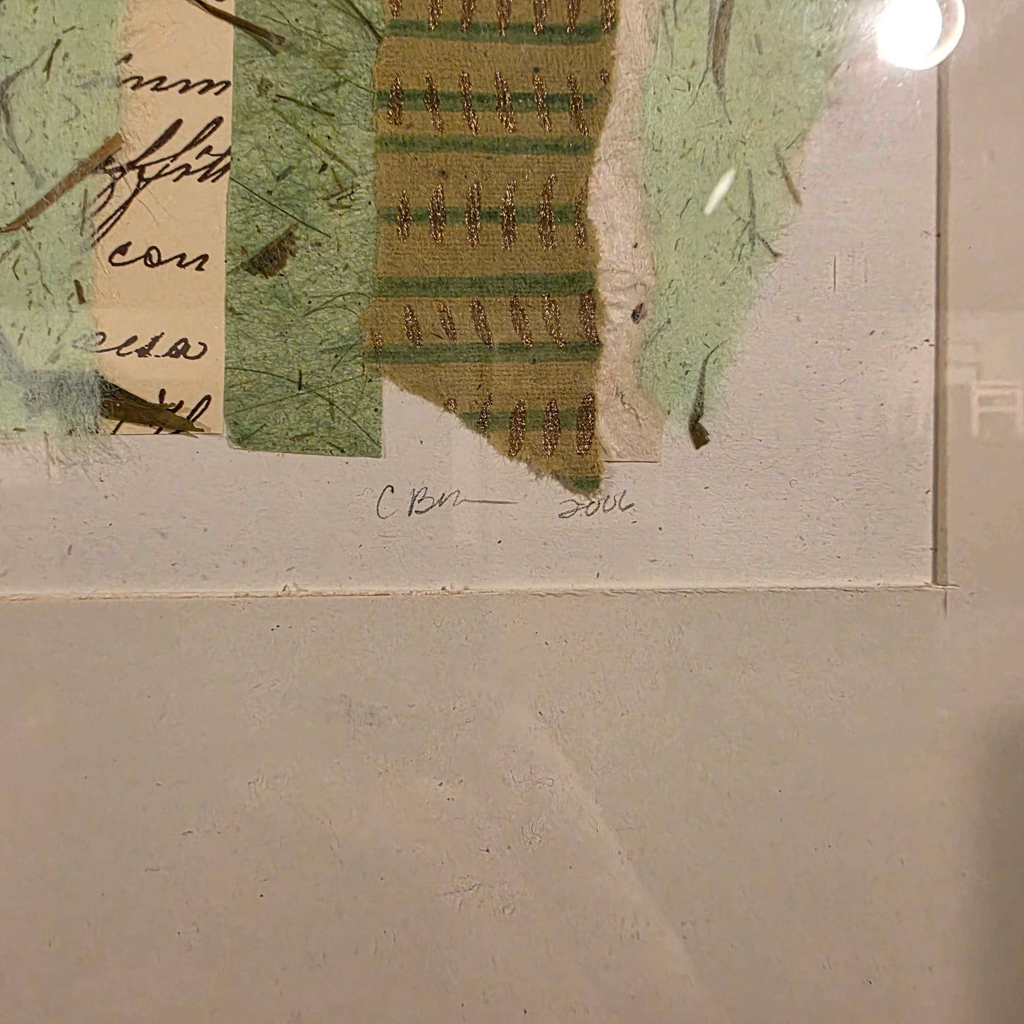 CHERYL BROWN (local artist) Collage Art