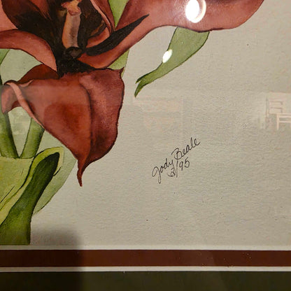 JODY BEALE Original Watercolor Lilies