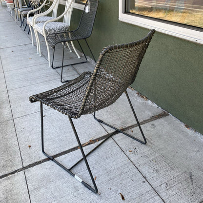 Black Metal Wire Chair C DINING CHAIRS
