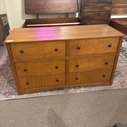 Contemporary American Made 6 Drawer Lowboy Dresser C LOWBOYS