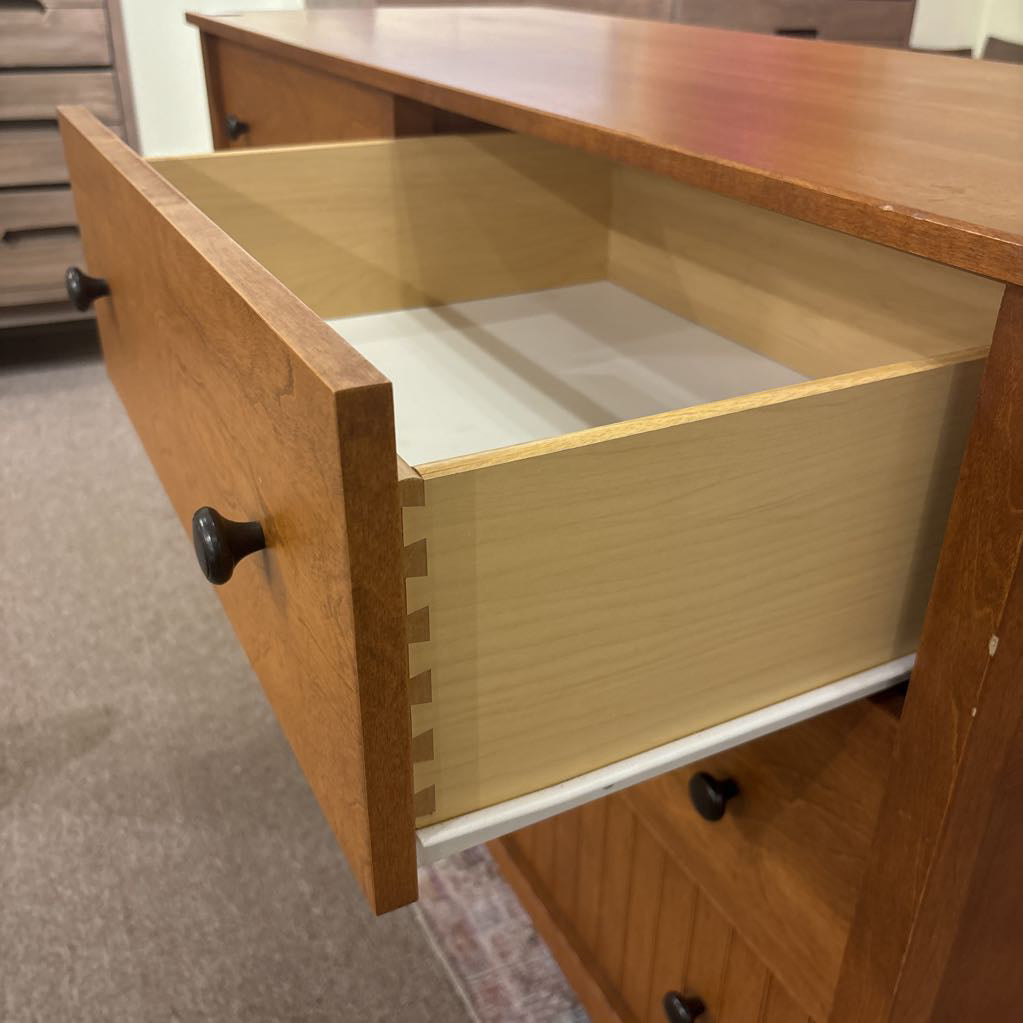 Contemporary American Made 6 Drawer Lowboy Dresser C LOWBOYS