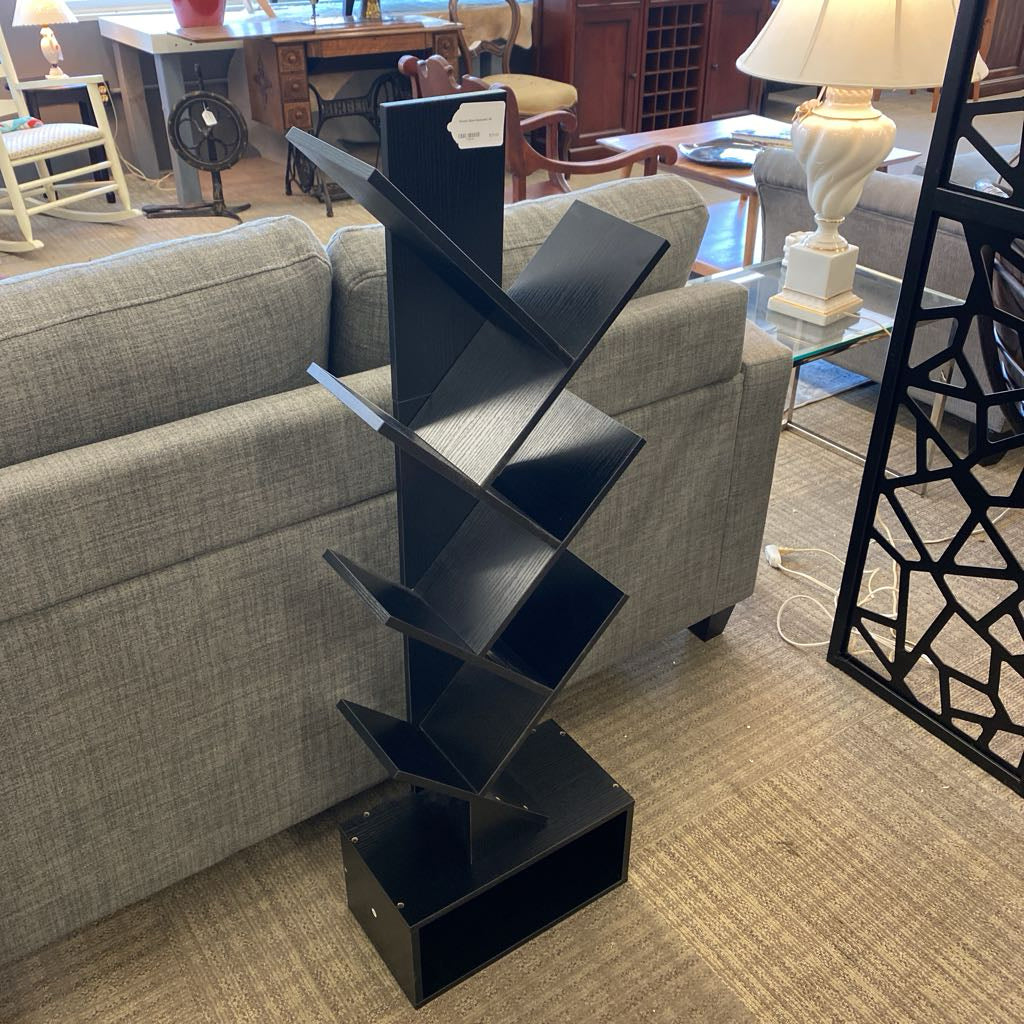 Modern Black Bookshelf C BOOKSHELVES