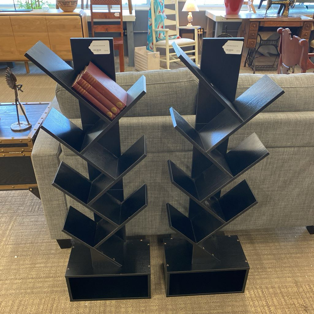 Modern Black Bookshelf C BOOKSHELVES
